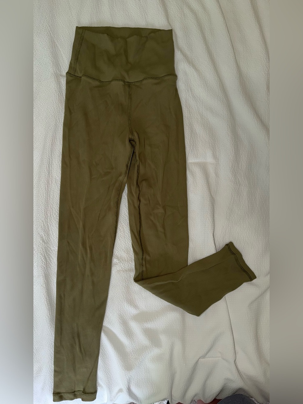 Aerie Offline High-Waist Olive Green Leggings